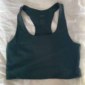 Paloma Racerback Bra Girlfriend Collective Moss L